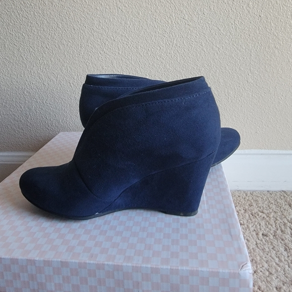 Shoes _ Lauren Blackwell navy blue - Picture 3 of 3